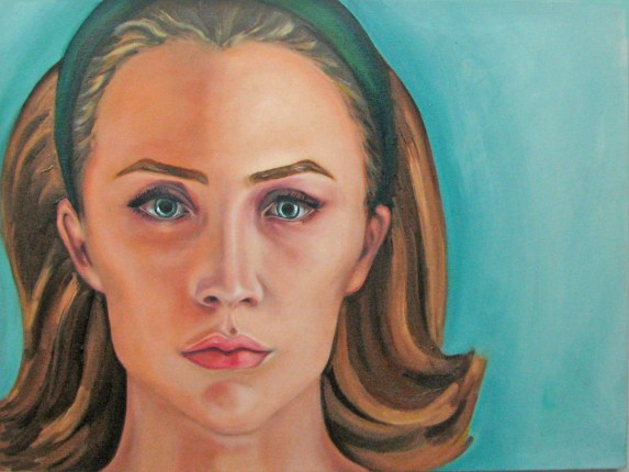 Oil on board 24" by 18"  Available